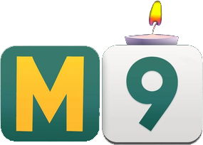 mmm9app.com Logo